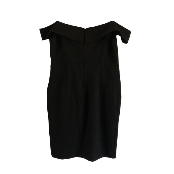 Lulus XL Black Dress Off Shoulder Mini Dress - Picture 5 of 13